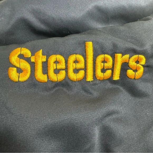Onfield Apparel NFL Steelers Reversible Jacket Size L - Picture 8 of 11